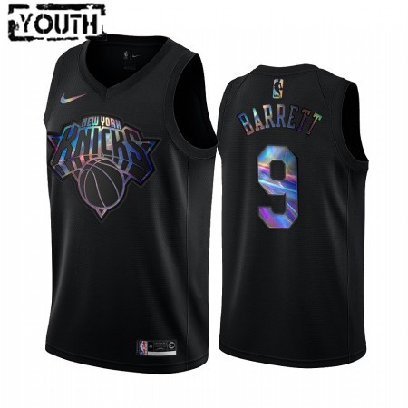 Dres New York Knicks RJ Barrett 9 Iridescent HWC Collection Swingman - Dječji